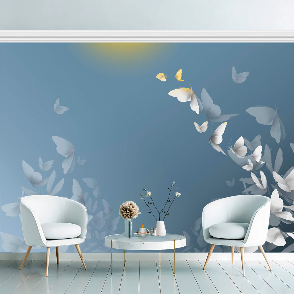 Papillons vers la lumière — intérieur 1