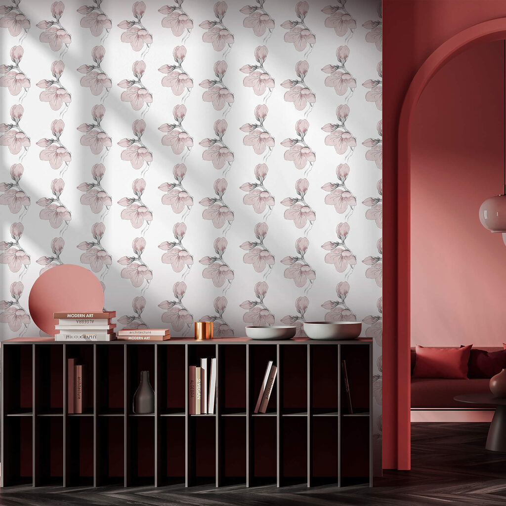 Fleurettes en rangées — intérieur 2