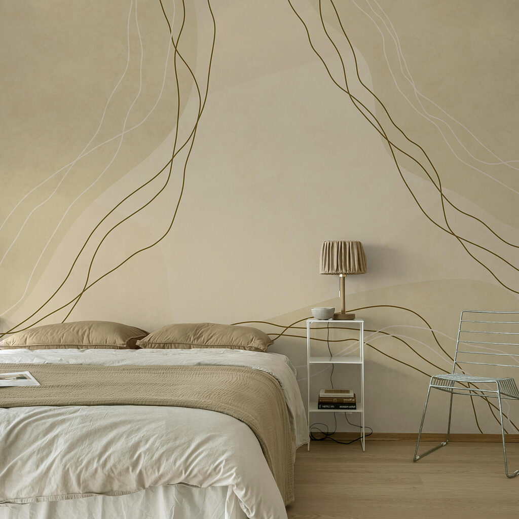 Fines lignes convergentes — intérieur 1