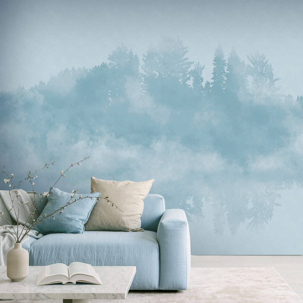 Bosquet dans la brume — intérieur 1