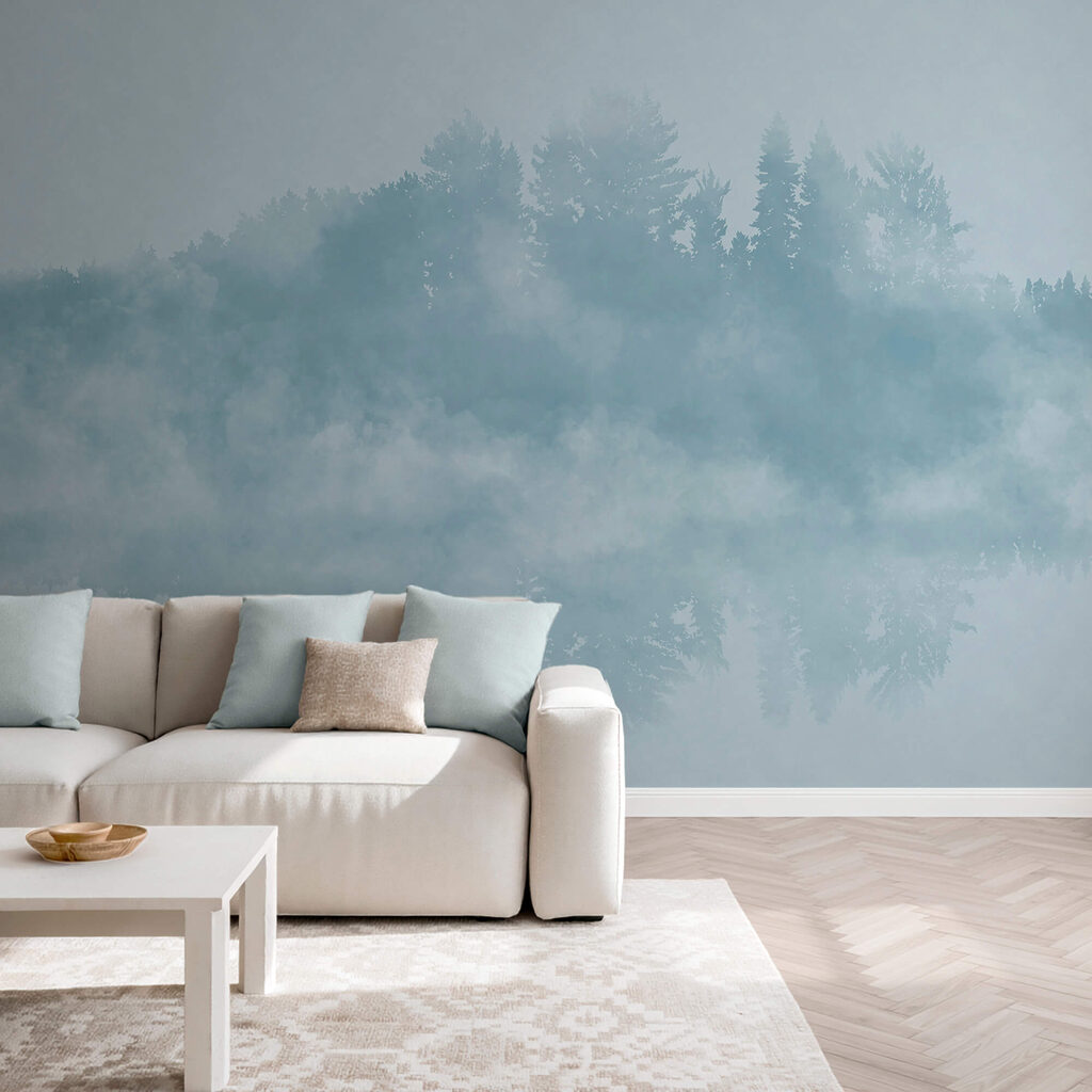 Bosquet dans la brume — intérieur 2