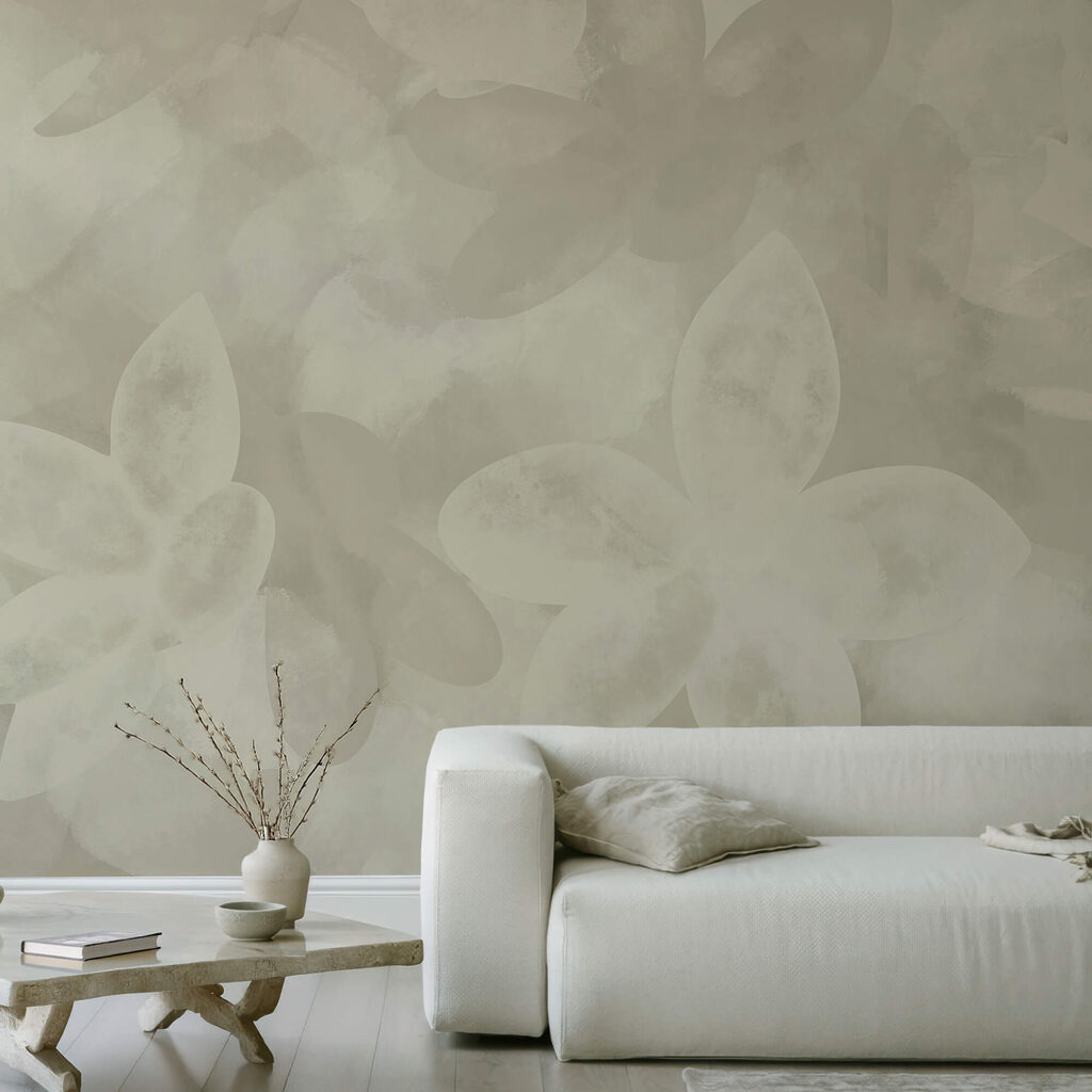 Grandes fleurs douces — intérieur 1