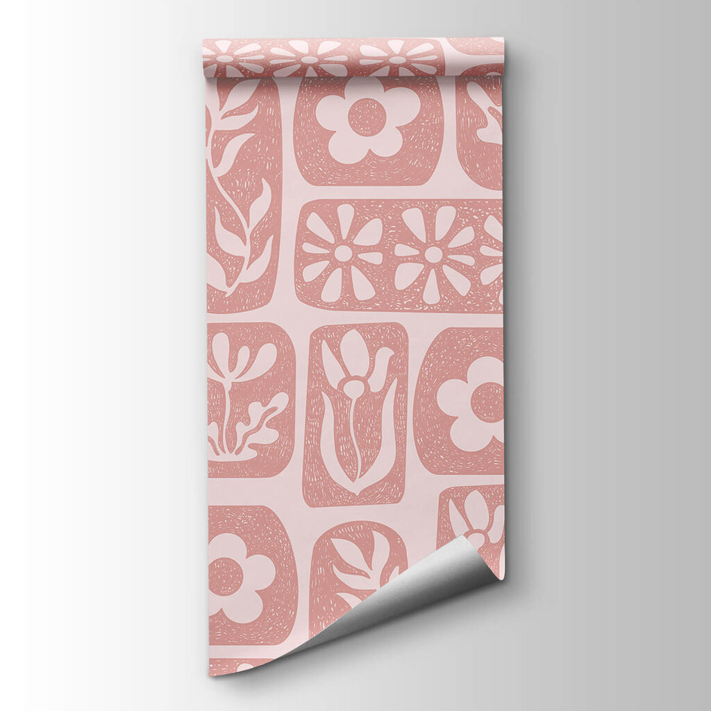 Fleurs en cases — vue du produit