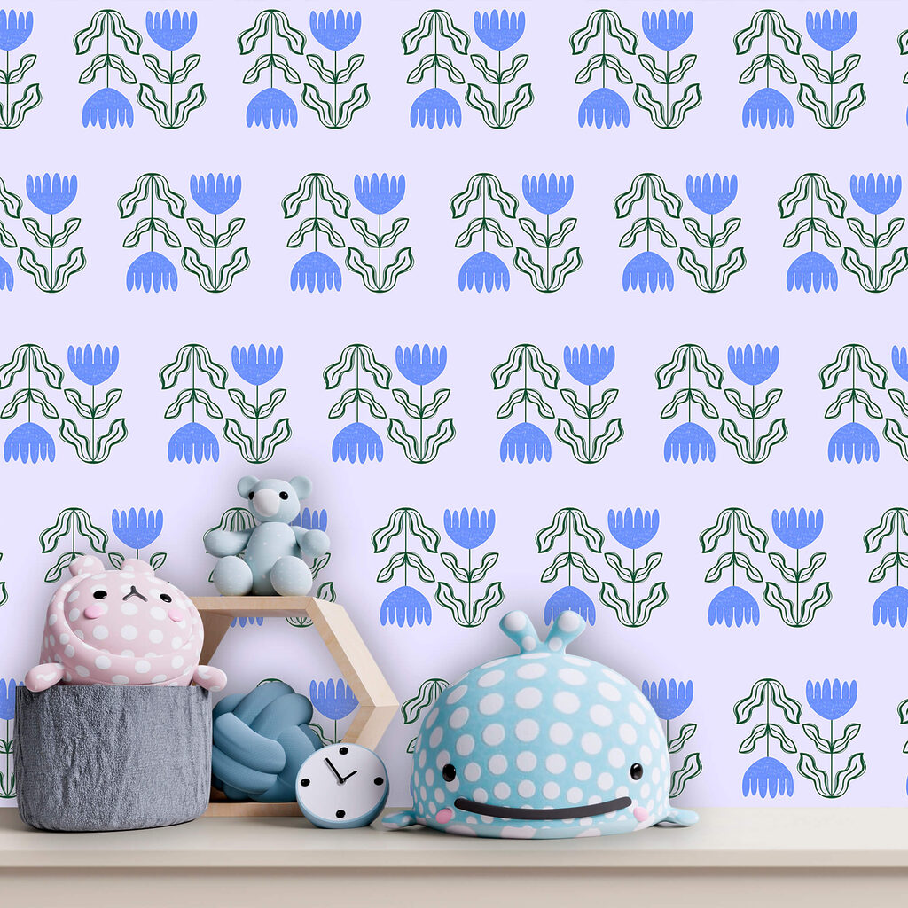 Tulipes stylisées — intérieur 2