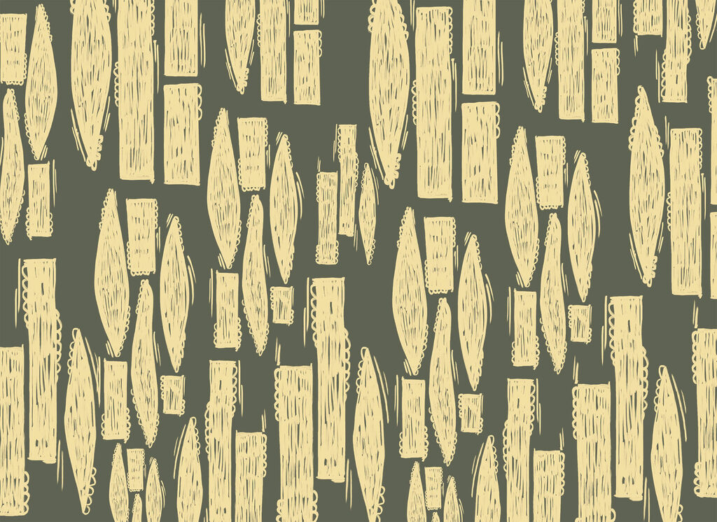 Rectangles hachurés — motif complet