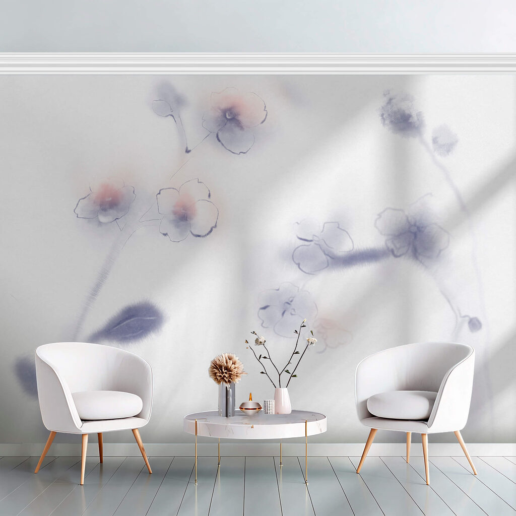 Pétales à l’aquarelle — intérieur 2