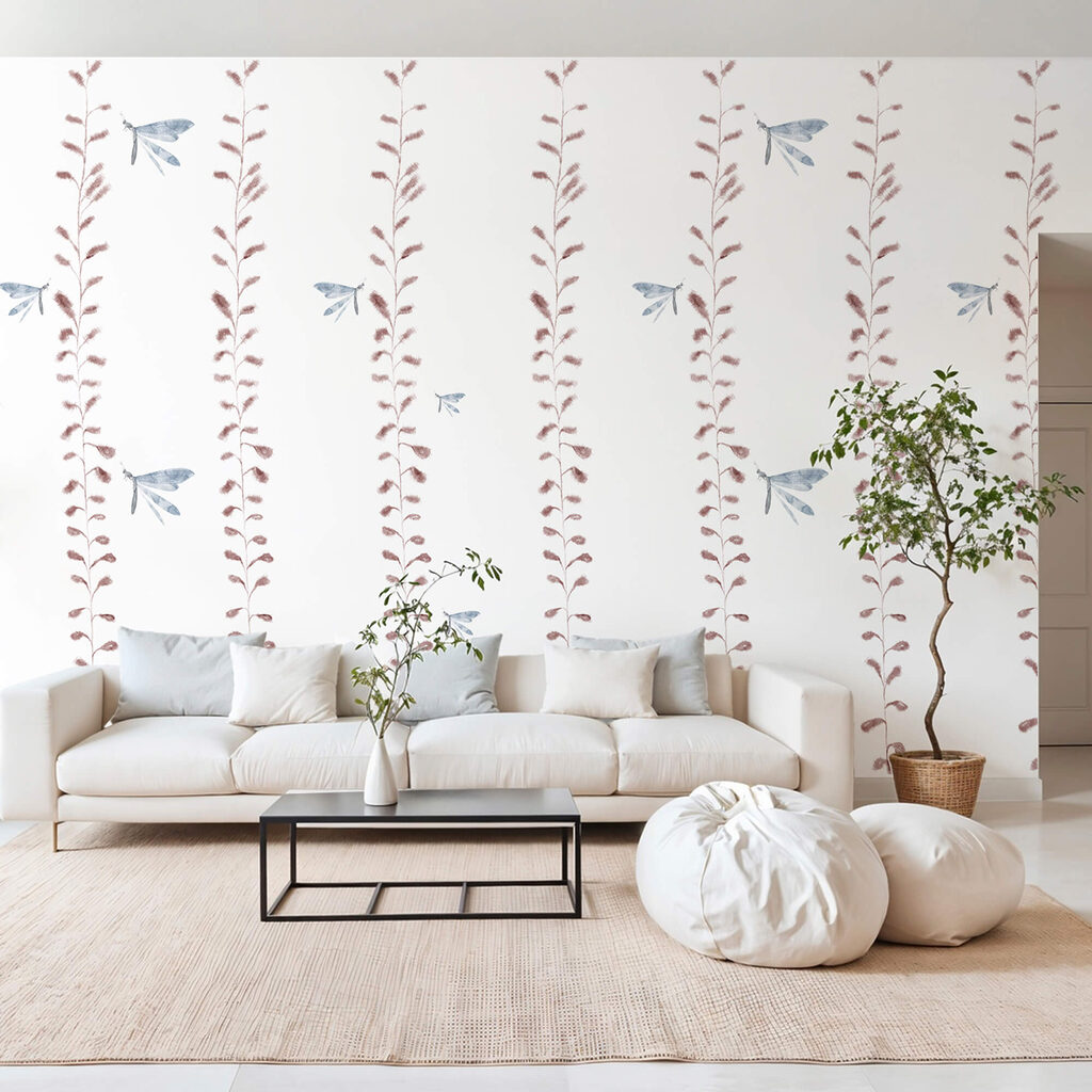 Rameaux et papillons — intérieur 1