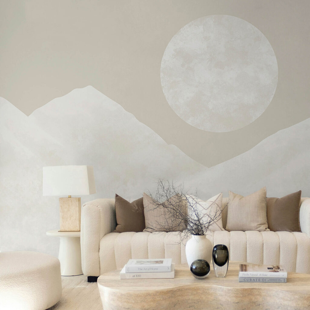 Lune sur les montagnes — intérieur 3