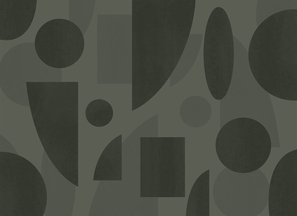 Cercles, arcs et rectangles — motif complet