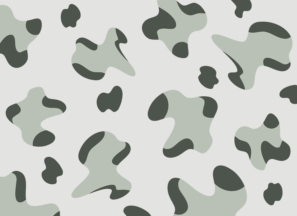 Taches arrondies ludiques — motif complet