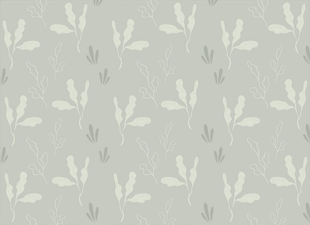 Fleurs et herbes fines — motif complet