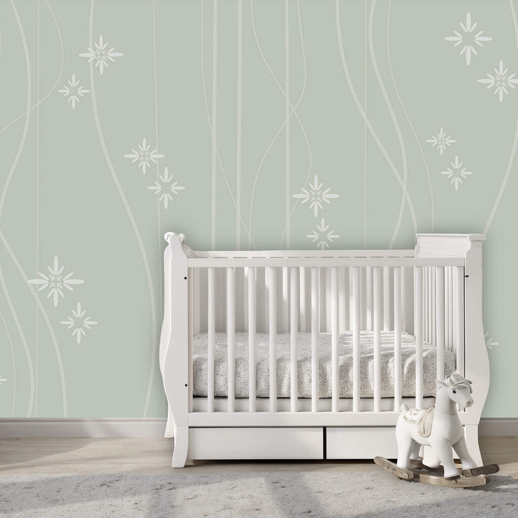 Étoiles sur lignes ondulées — intérieur 2