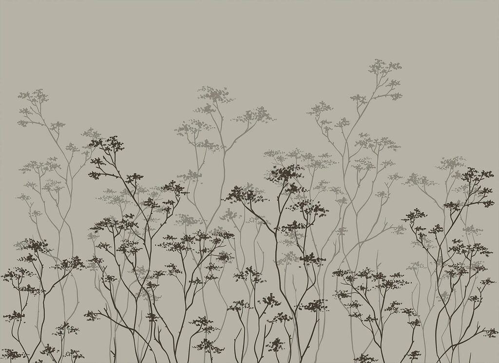 Rideau de fines tiges — motif complet