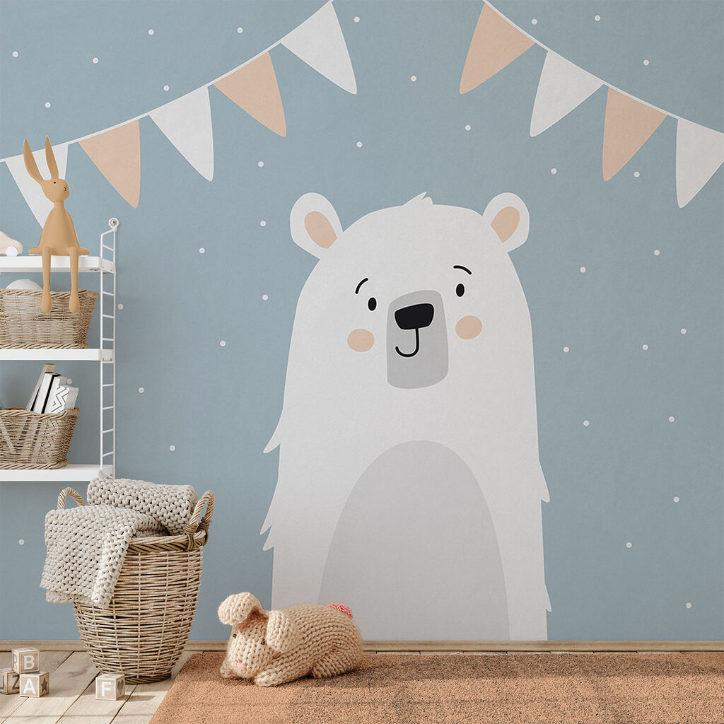 Ourson en fête — intérieur 2