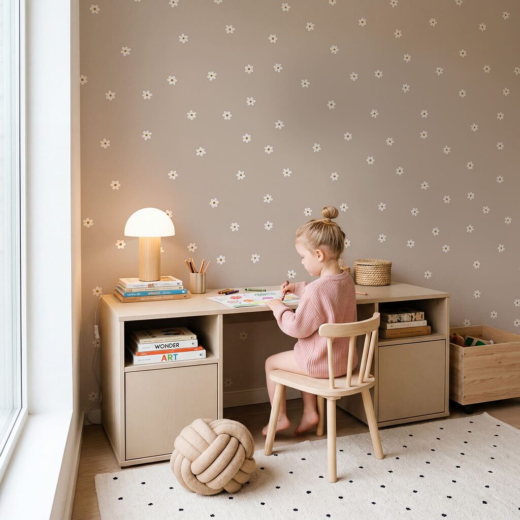 Fleurs en pointillé — intérieur 2
