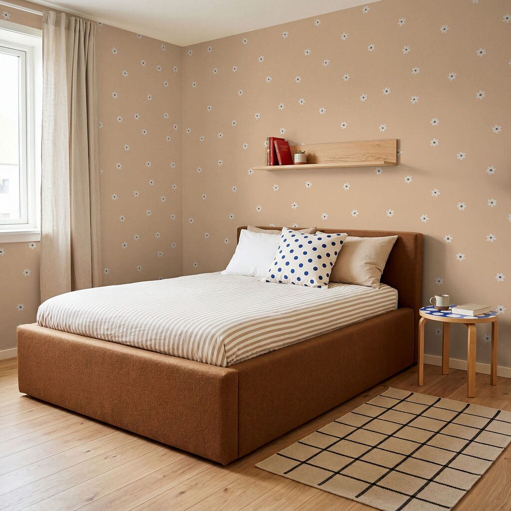 Fleurs en pointillé — intérieur 2