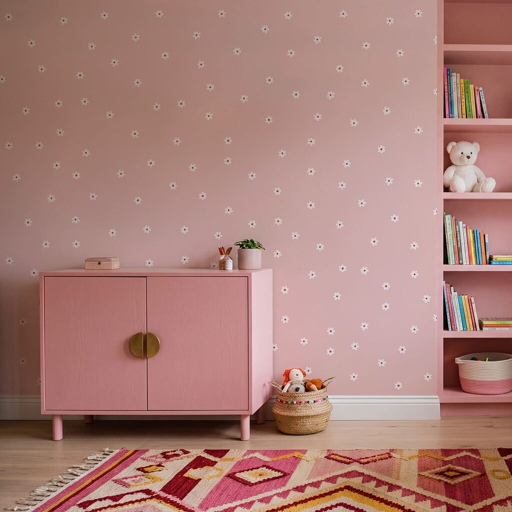Fleurs en pointillé — intérieur 2