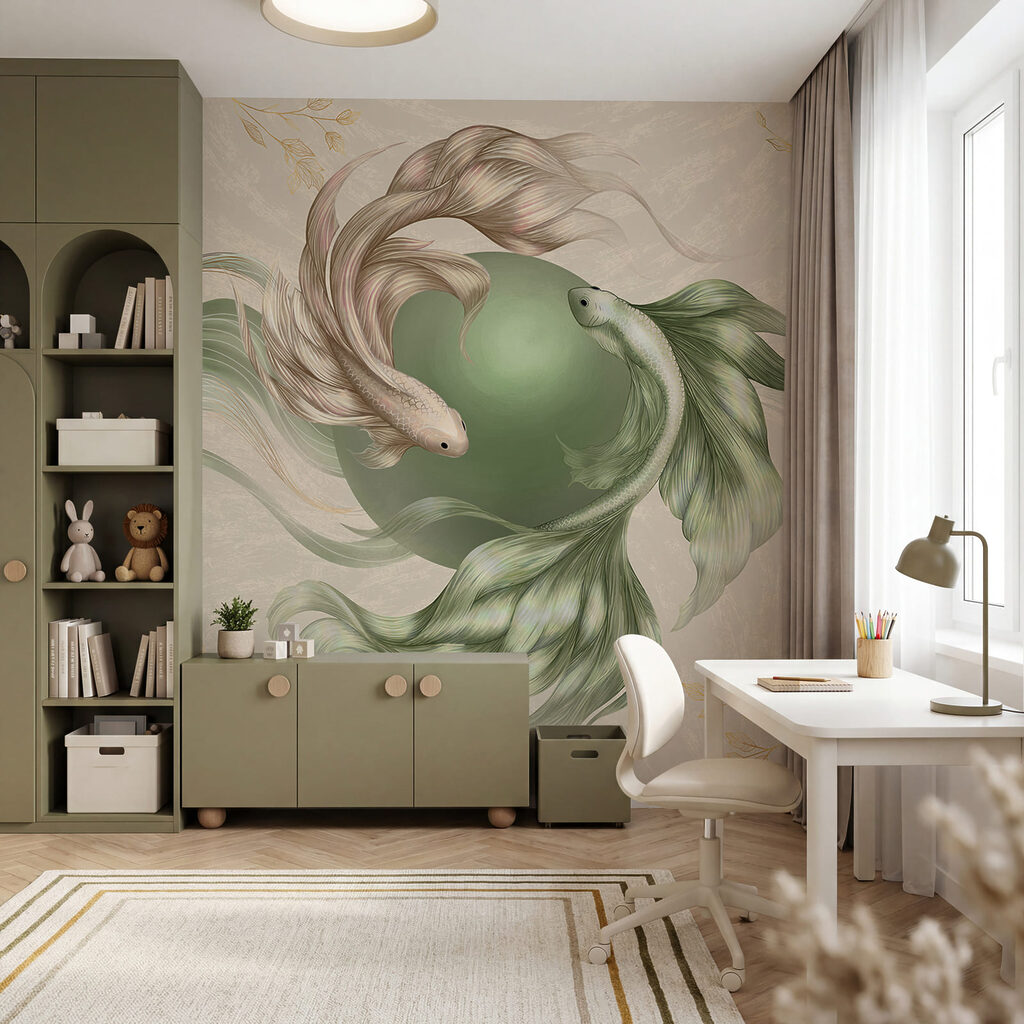 Poissons autour d’une perle — intérieur 3
