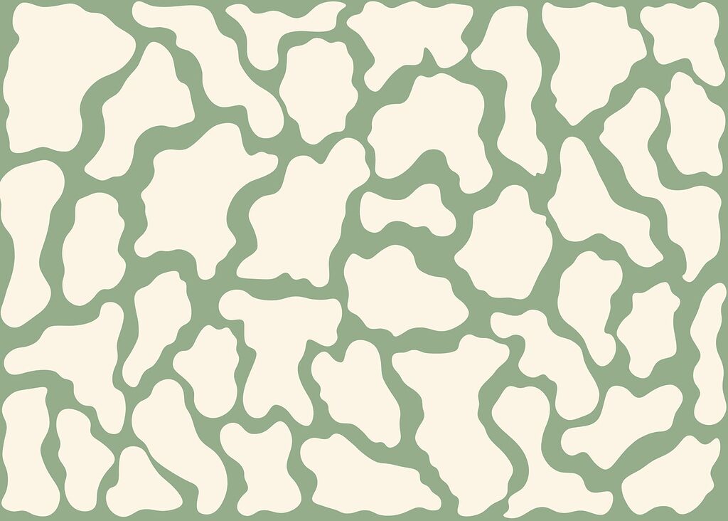 Taches imbriquées — motif complet