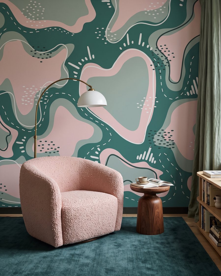 Formes aux bords pointillés — intérieur 1