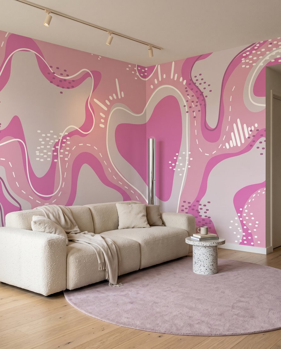 Formes aux bords pointillés — intérieur 3