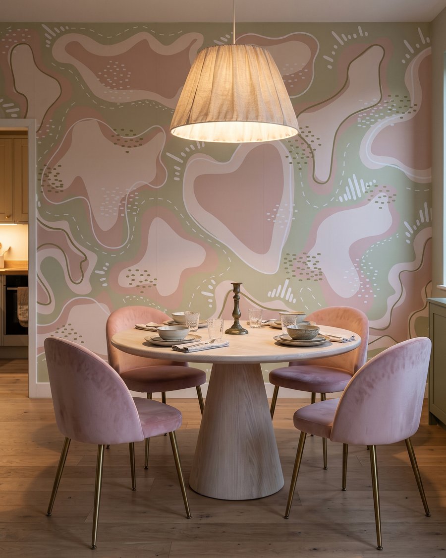Formes aux bords pointillés — intérieur 5