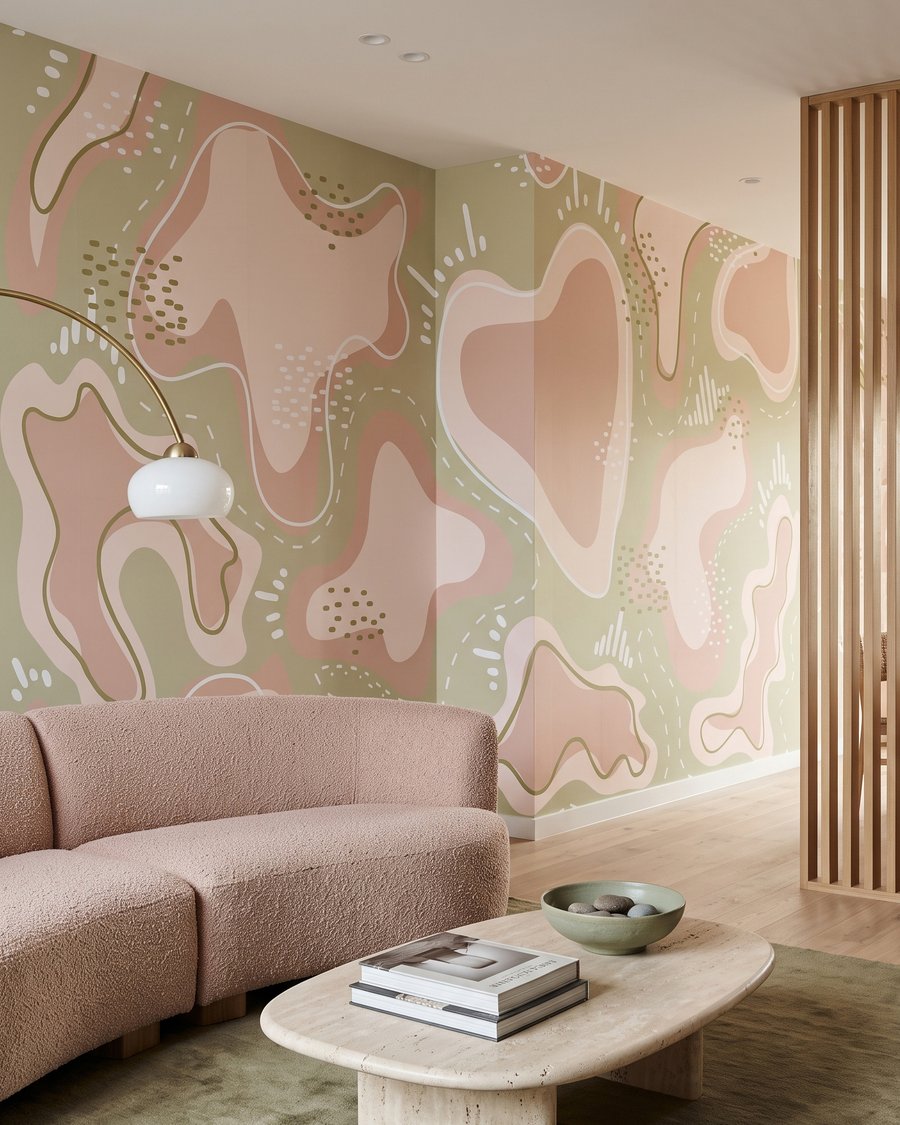 Formes aux bords pointillés — intérieur 6