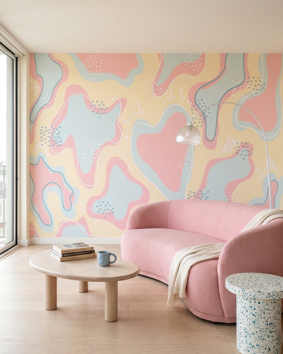 Formes aux bords pointillés — intérieur 3
