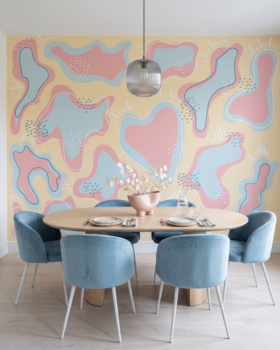 Formes aux bords pointillés — intérieur 5
