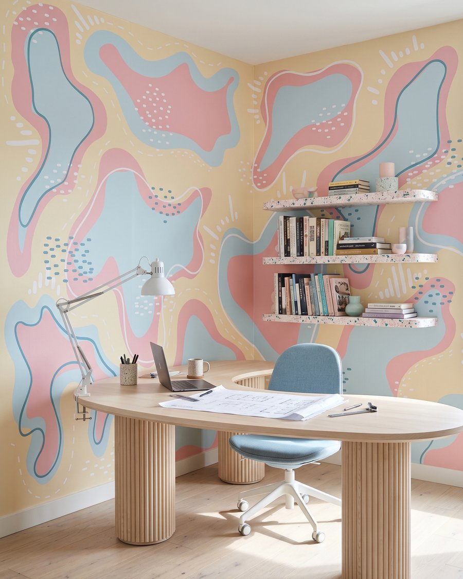 Formes aux bords pointillés — intérieur 7