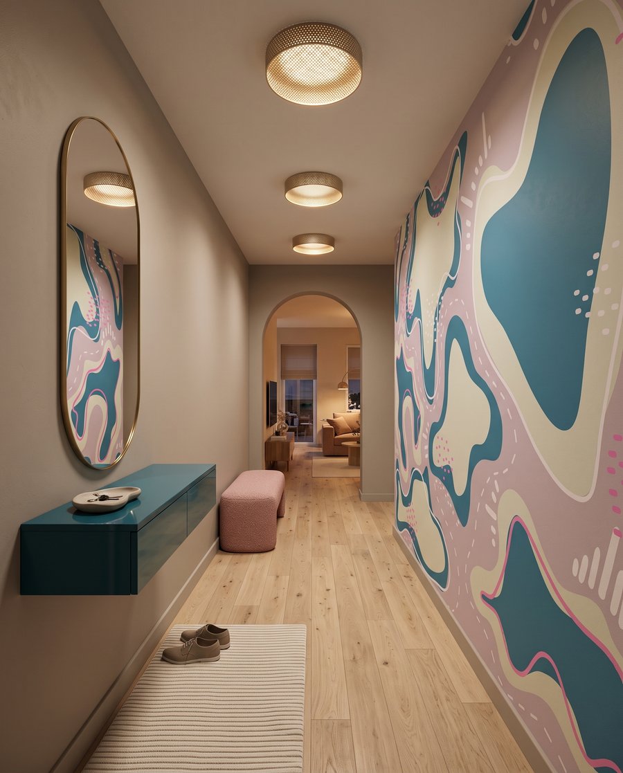 Formes aux bords pointillés — intérieur 5