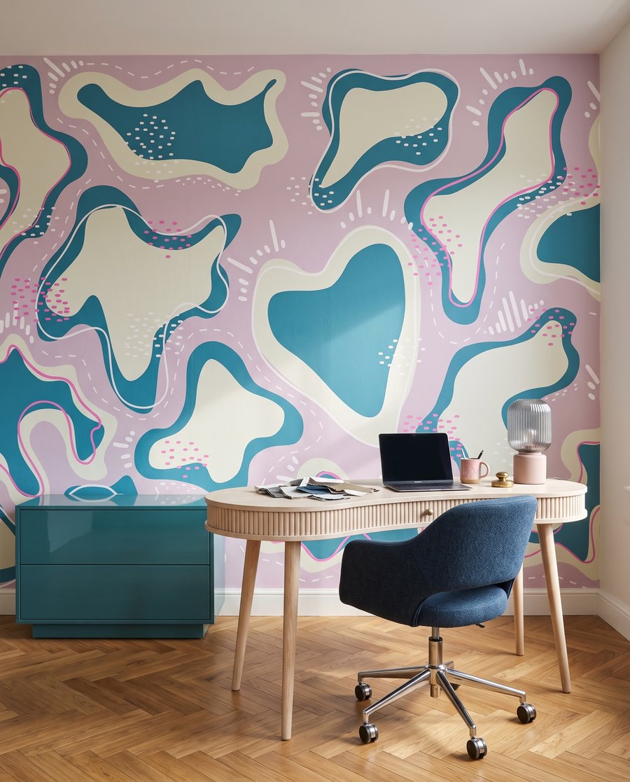 Formes aux bords pointillés — intérieur 6