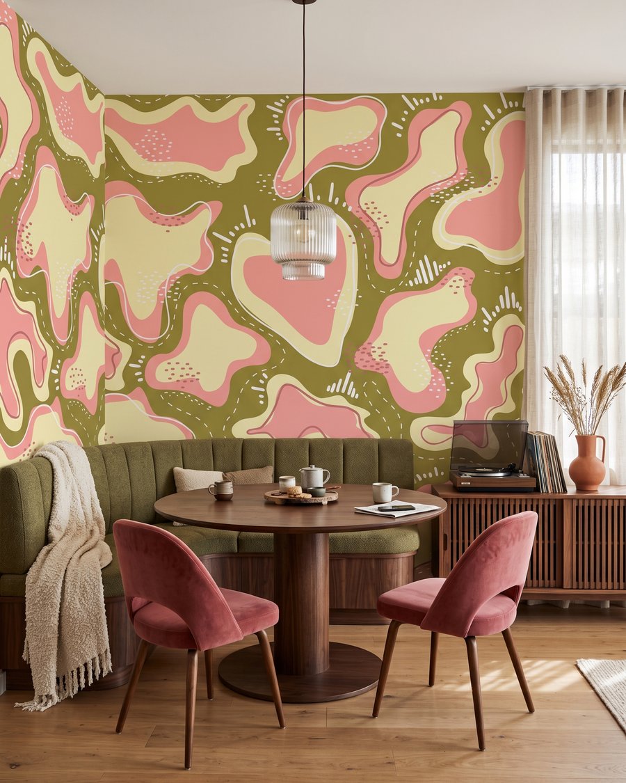 Formes aux bords pointillés — intérieur 5
