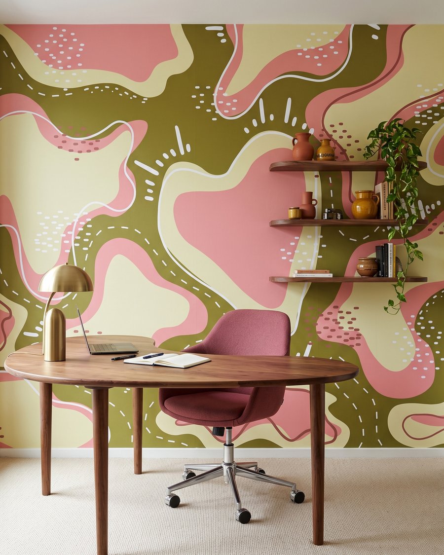 Formes aux bords pointillés — intérieur 6