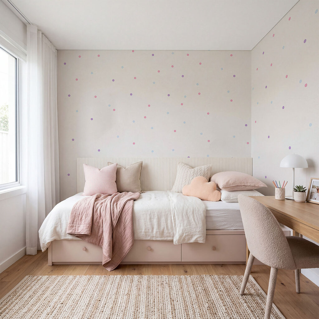 Semis de petits points — intérieur 1