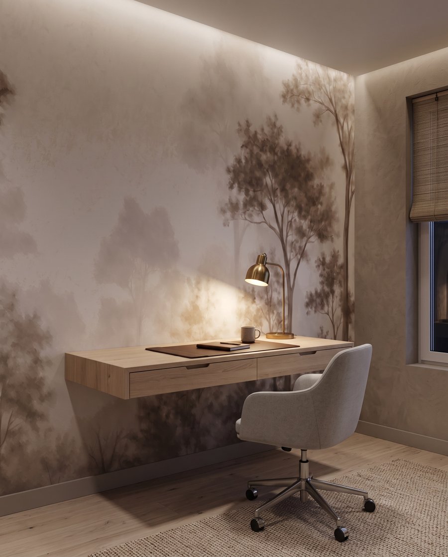 Lisière voilée de brume — intérieur 6