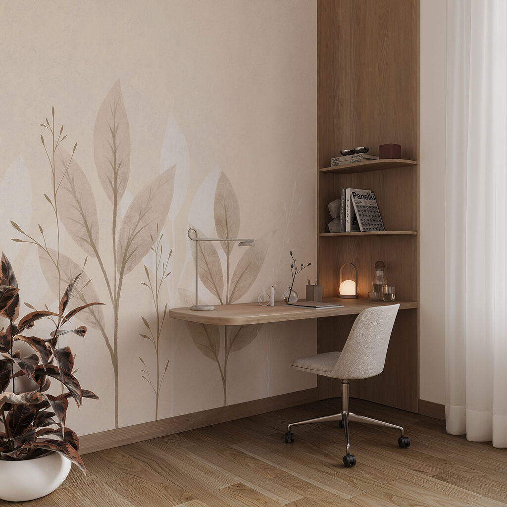 Brins de feuillage délicats — intérieur 2