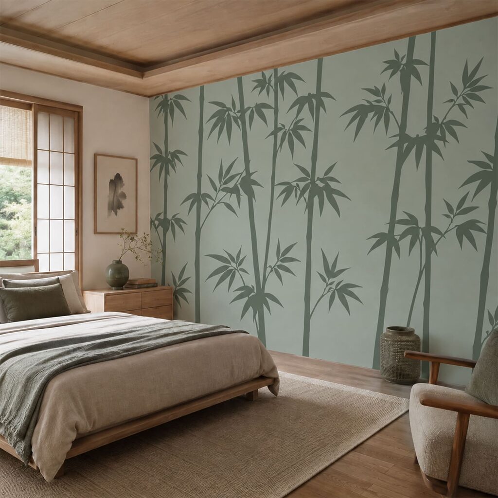 Tiges de bambou élancées — intérieur 2