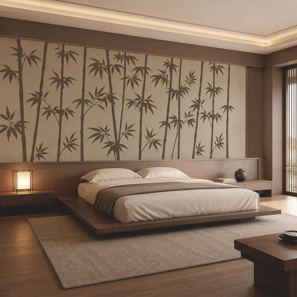 Tiges de bambou élancées — intérieur 2