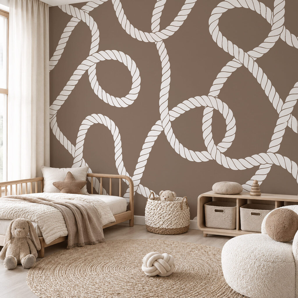 Boucles de corde entrelacées — intérieur 2