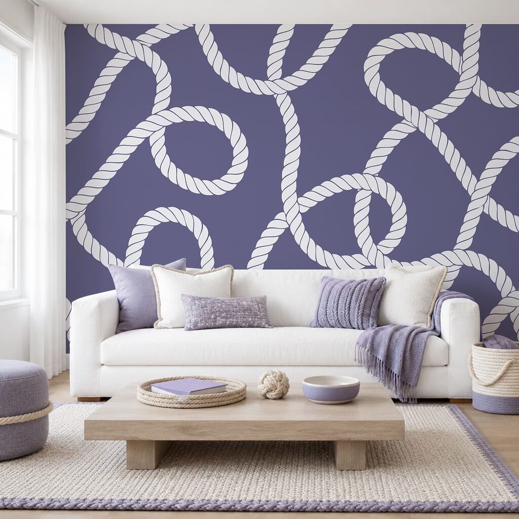 Boucles de corde entrelacées — intérieur 2