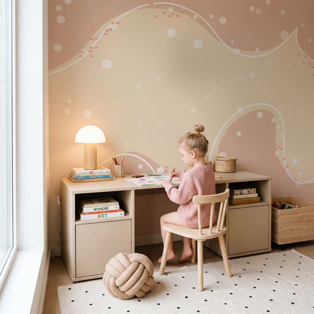 Forme douce et pointillés — intérieur 1