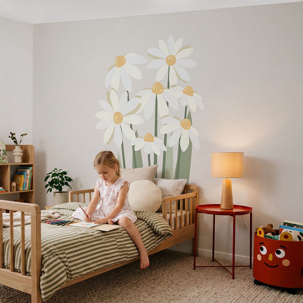 Petit bouquet de fleurs dans un intérieur