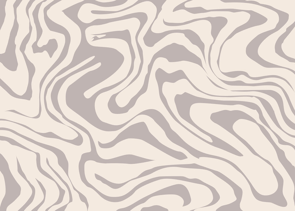 Larges volutes fluides — motif complet