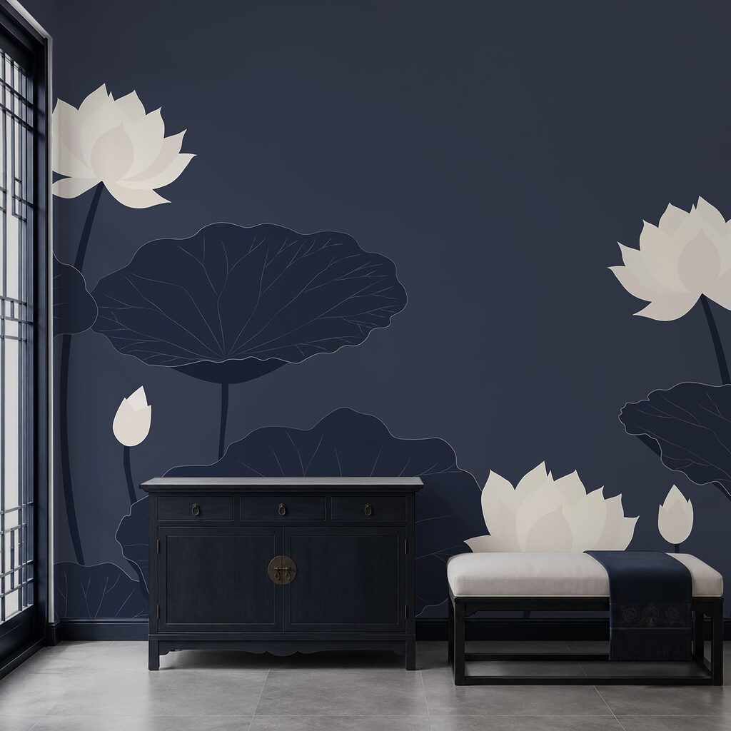 Lotus aux longues tiges — intérieur 1