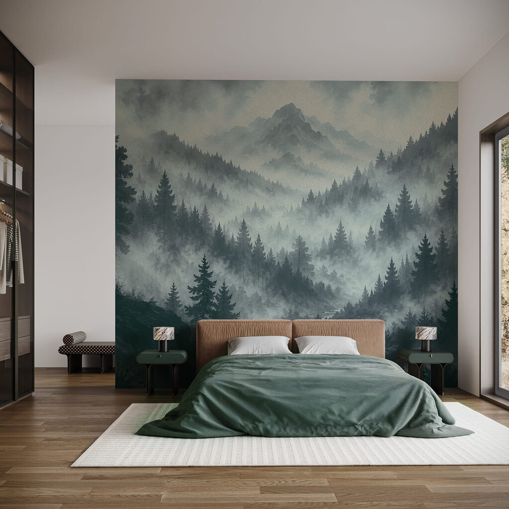 Sapins sous les sommets — intérieur 2