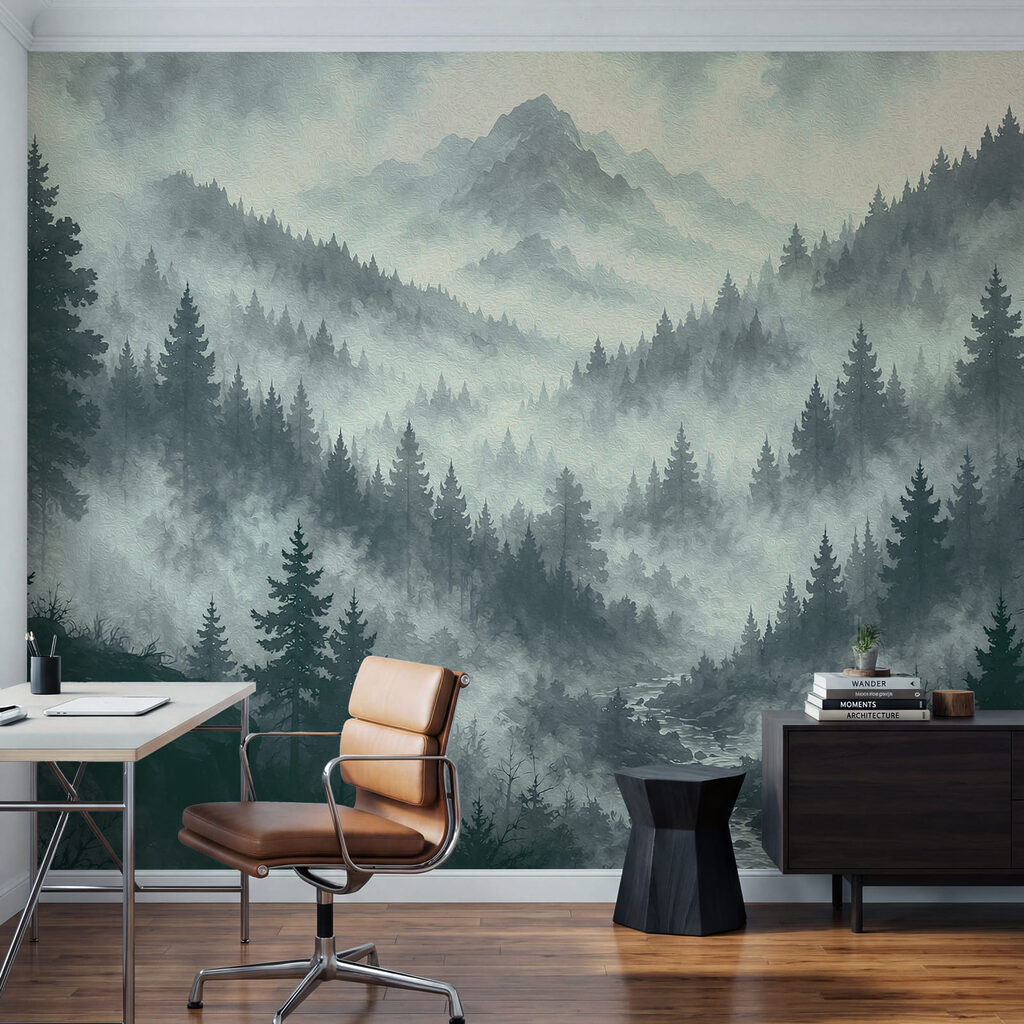 Sapins sous les sommets — intérieur 3