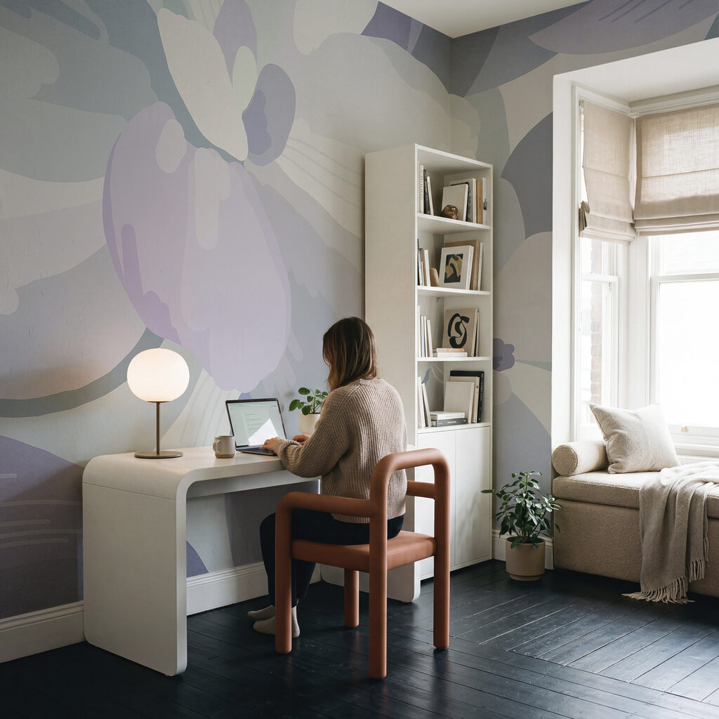 Fleurs en aplats doux — intérieur 5