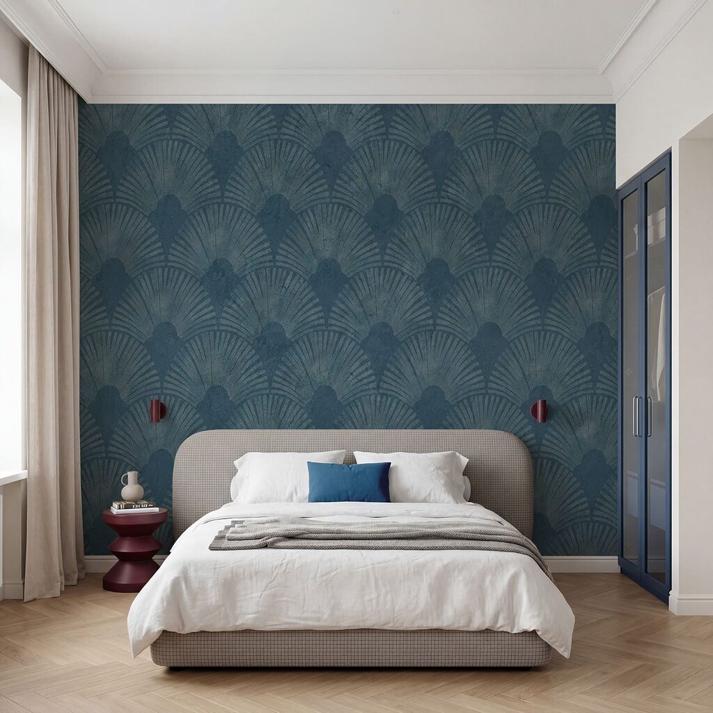 Éventails aux ombres peintes — intérieur 1