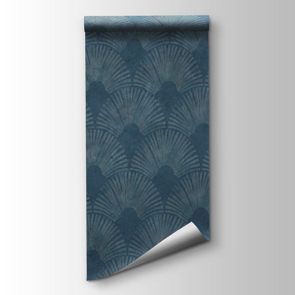 Éventails aux ombres peintes — vue du produit